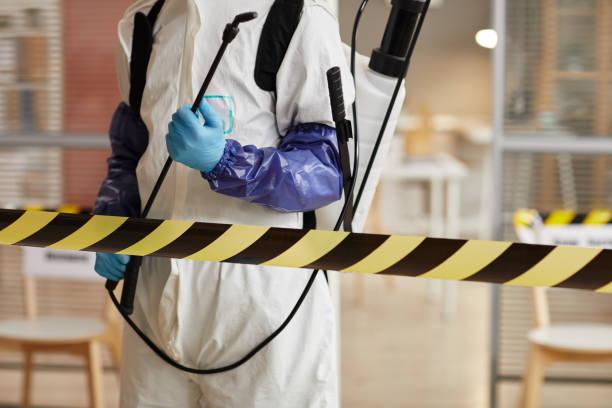 Professional Biohazard technician working in Glendora, NJ